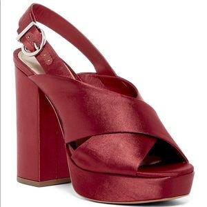 Schutz Scarlet Millie Platform Slingback Sandal
